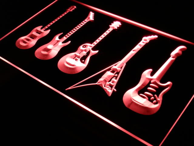 Guitars Weapon Band Bar